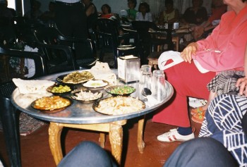 Masa in satul Usafia- sat druzian