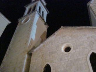 Muntenegru - Budva by night (Promenada)