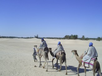 Tunisia - Plimbare cu camila prin Sahara