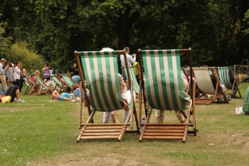 Parcul St James - concert in aer liber