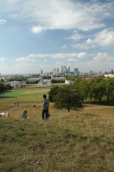 vedere din Greenwich Park