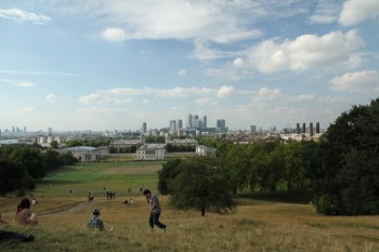 vedere din Greenwich Park