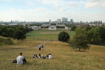 vedere din Greenwich Park