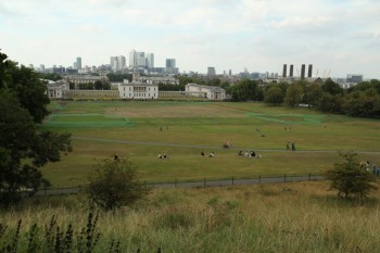 vedere din Greenwich Park