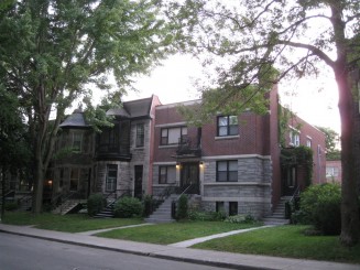 Montreal, cateva casute ...