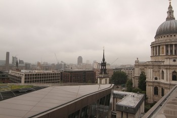 Panorama de pe mall-ul de langa catedrala St. Paul