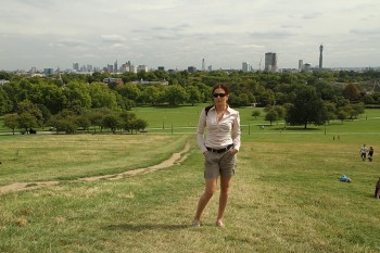 Primerose Hill - panorama asupra Londrei