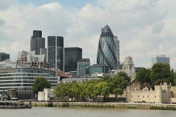 Panorama de pe Tower Bridge