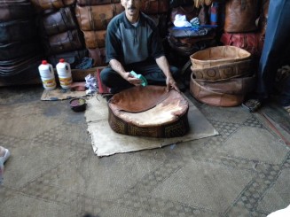 Tanneries Chouara (Tăbăcăria) -  Fez, Maroc