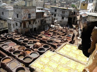 Tanneries Chouara (Tăbăcăria) -  Fez, Maroc