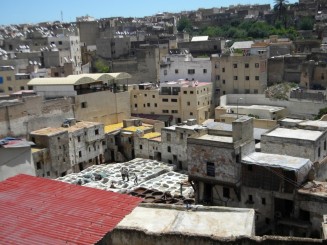 Tanneries Chouara (Tăbăcăria) -  Fez, Maroc