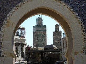 Poarta Bab Boujeloud - Fez, Maroc