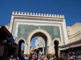 Poarta Bab Boujeloud - Fez, Maroc