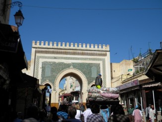 Poarta Bab Boujeloud - Fez, Maroc