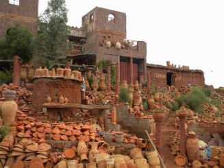 La Vallée de l`Ourika -  Maroc
