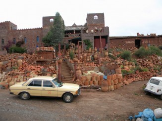 La Vallée de l`Ourika -  Maroc