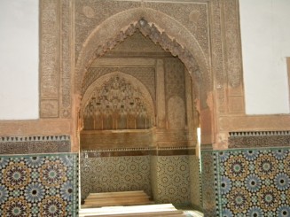 Les tombeaux saadiens - Marrakech