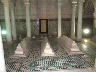 Les tombeaux saadiens - Marrakech