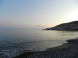 Piatra Romiou - plaja