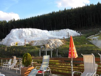 Pamukkale-ul de langa noi.