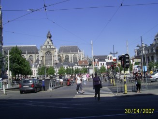 Centrul istoric al Antwerp (GroenPlaats)6-6-6