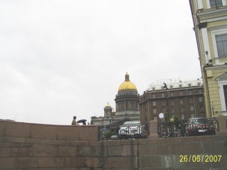 Cu barca pe Neva - St Petersburg