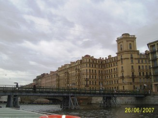 Cu barca pe Neva - St Petersburg