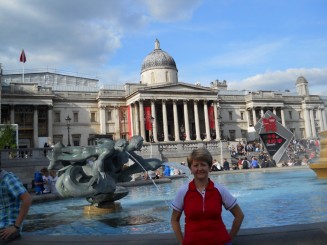 fantana artezina de pe Trafalgar squar