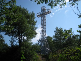 Montreal - Crucea de pe colina din Parcul Mont Royal 