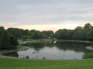 Parcul Mont-Royal (4) - Cabana si Lacul castorilor