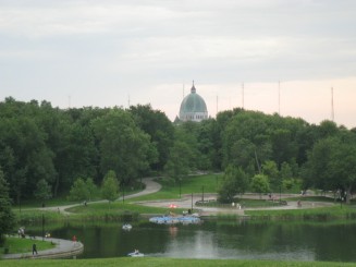 Parcul Mont-Royal (4) - Cabana si Lacul castorilor