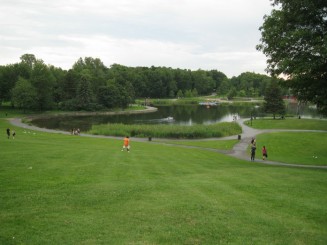 Parcul Mont-Royal (4) - Cabana si Lacul castorilor