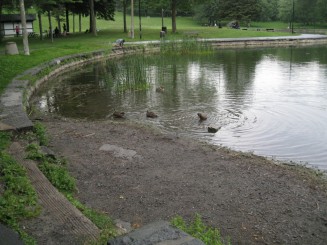Parcul Mont-Royal (4) - Cabana si Lacul castorilor