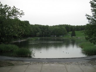 Parcul Mont-Royal (4) - Cabana si Lacul castorilor