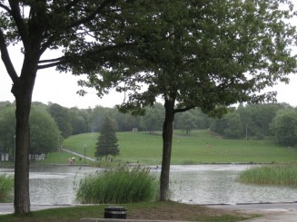 Parcul Mont-Royal (4) - Cabana si Lacul castorilor