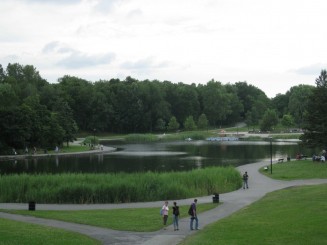 Parcul Mont-Royal (4) - Cabana si Lacul castorilor