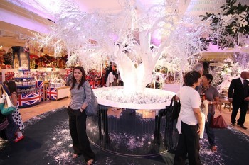 Harrods - magazinul permanent  de obiecte de craciun