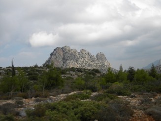 Castelul Buffavento şi Munţii Beşparmak - Republica Turcă a Ciprului de Nord