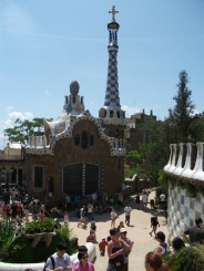 Barcelona-Parc Guell, pavilionul cu suveniruri