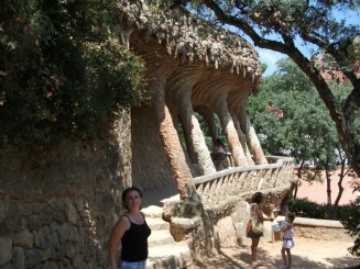 Barcelona-Parc Guell, viaducte