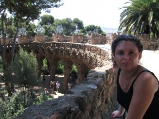 Barcelona-Parc Guell, viaducte