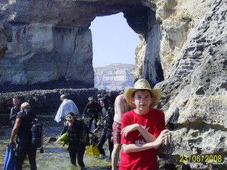 Azure Window,  Inland Sea, Fungus Rock - Insula Gozo (Malta)