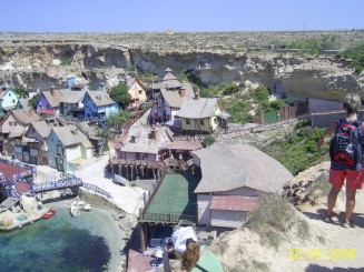 Parcul de distractii ,, Popeye Village" - Melliah (Malta)