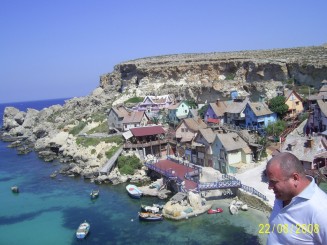 Parcul de distractii ,, Popeye Village" - Melliah (Malta)