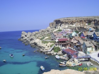 Parcul de distractii ,, Popeye Village" - Melliah (Malta)