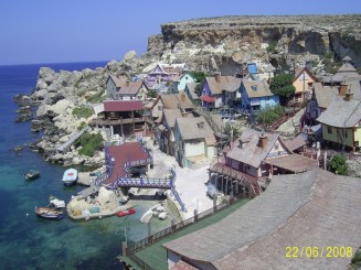 Parcul de distractii ,, Popeye Village" - Melliah (Malta)