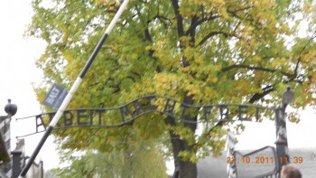 Intrarea in Auschwicz