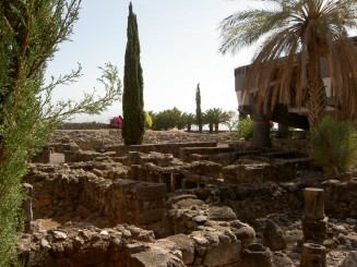 Ruinele din Capernaum şi Casa lui Simon Petru - Israel
