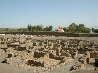 Ruinele din Capernaum şi Casa lui Simon Petru - Israel