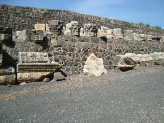 Ruinele din Capernaum şi Casa lui Simon Petru - Israel